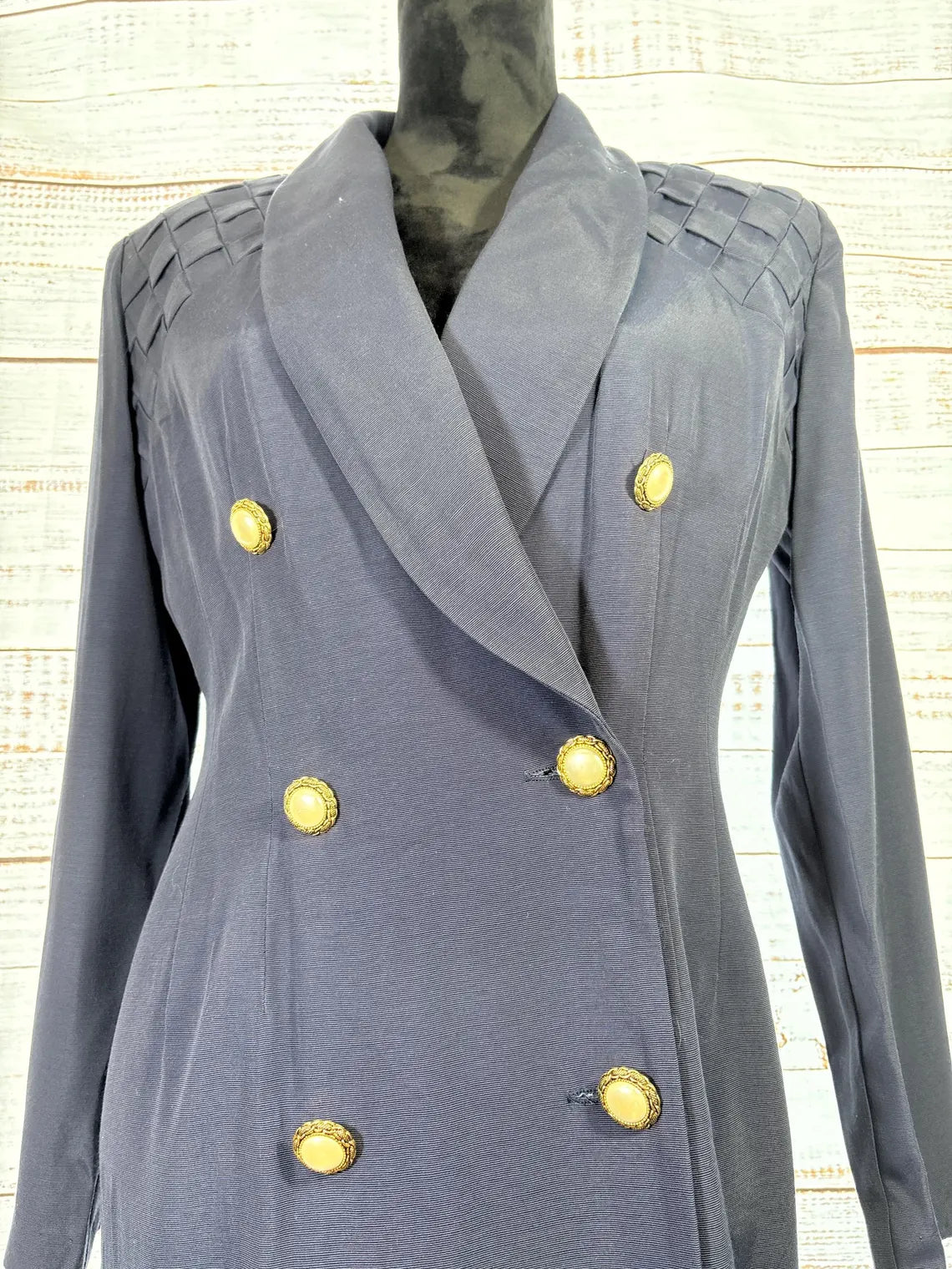 Navy John Robert's Coat Dress | Size 9/10
