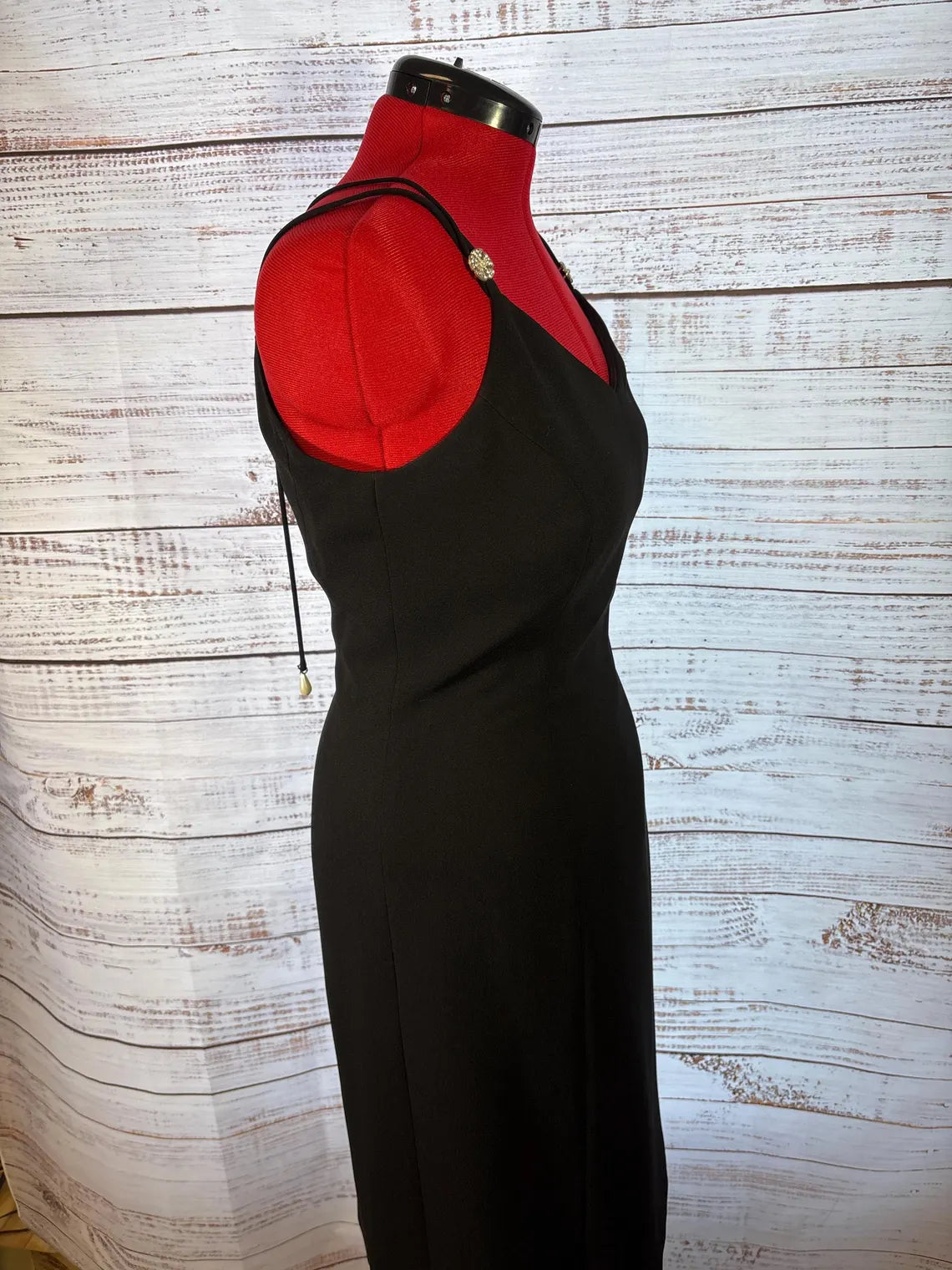 Black Due Per Due Veste Cocktail Dress | Size 12
