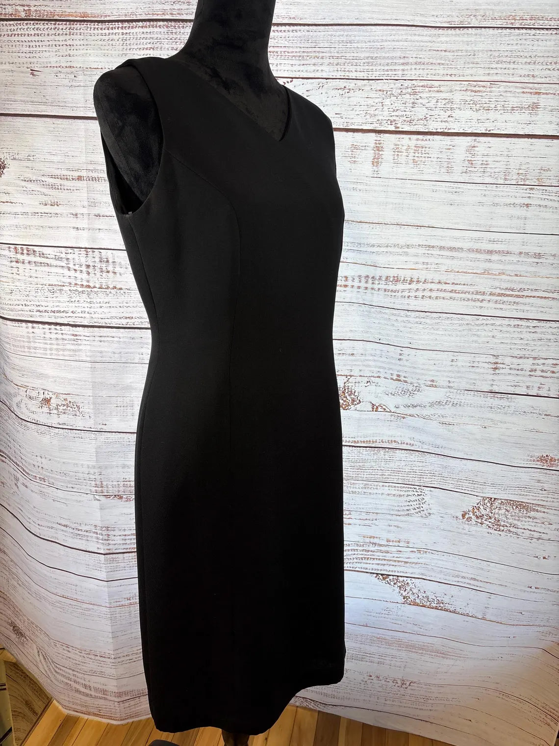 Black Dress With Built-In Necklace | Size 10