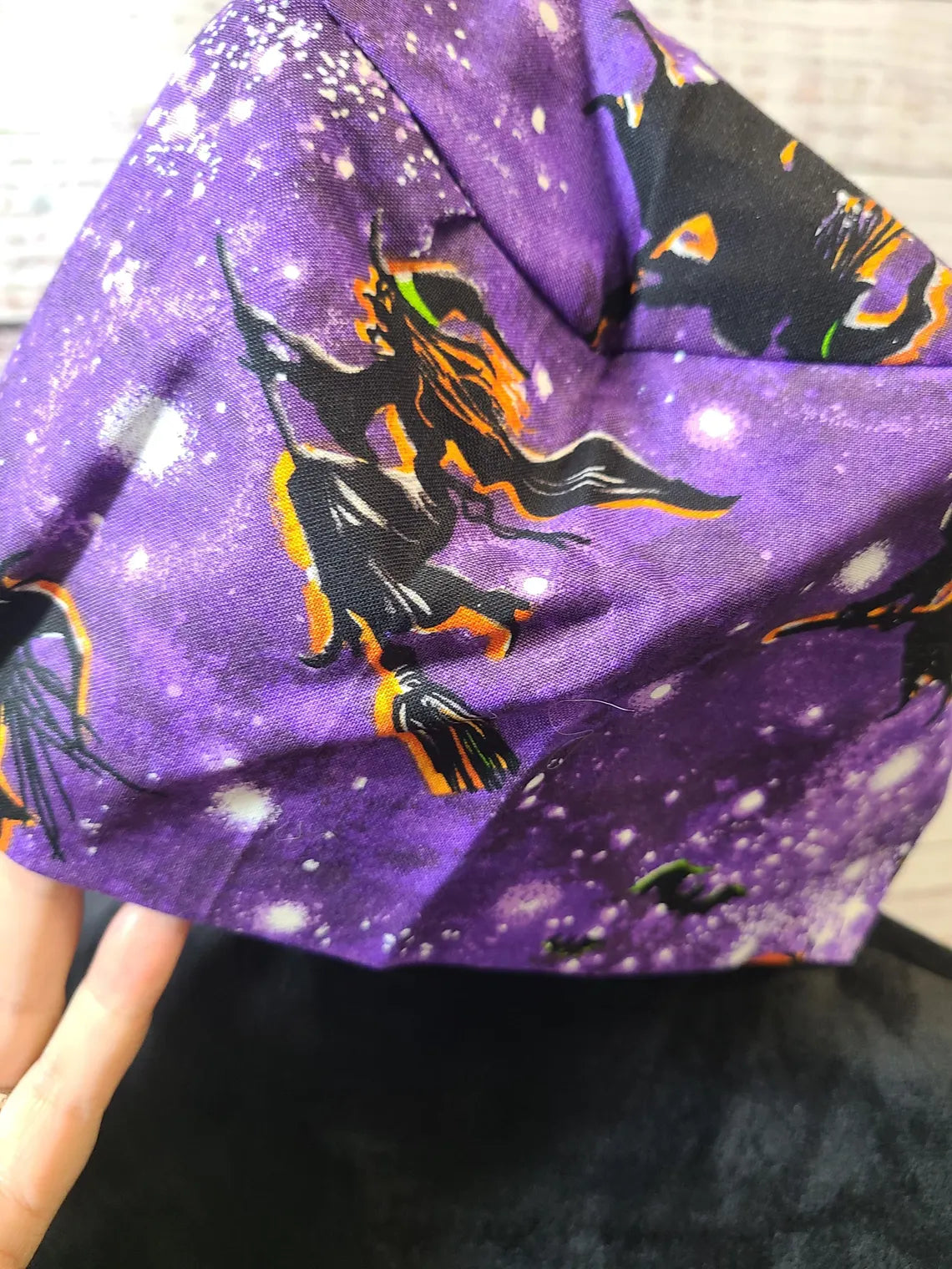 Purple Witch Cotton Scrub Cap