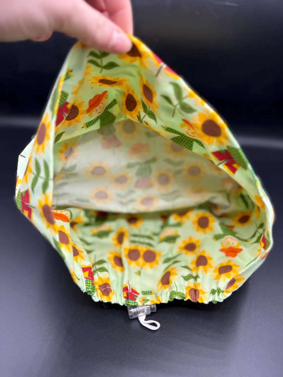 Scarecrow Print Adjustable Scrub Cap