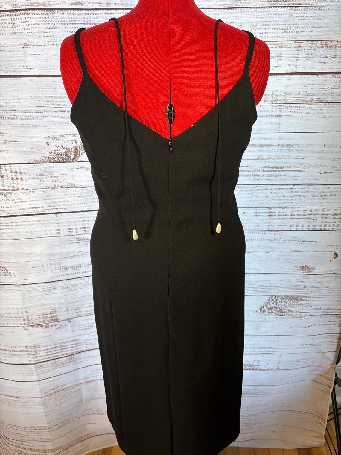 Black Due Per Due Veste Cocktail Dress | Size 12