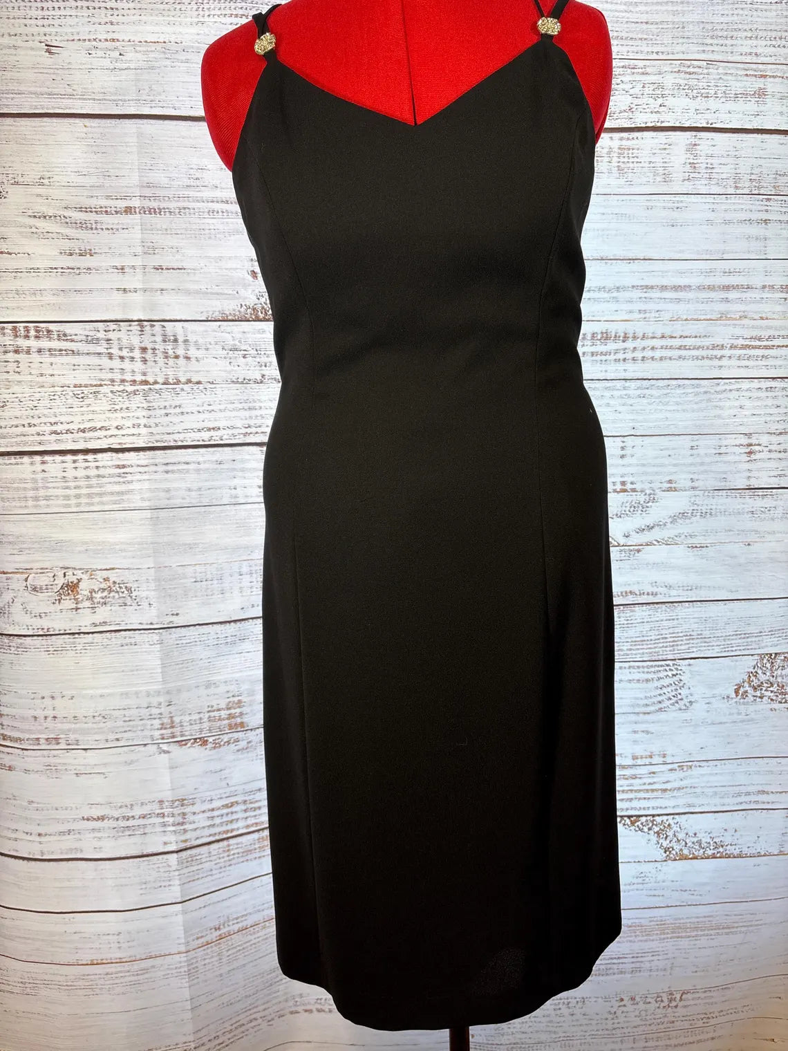 Black Due Per Due Veste Cocktail Dress | Size 12