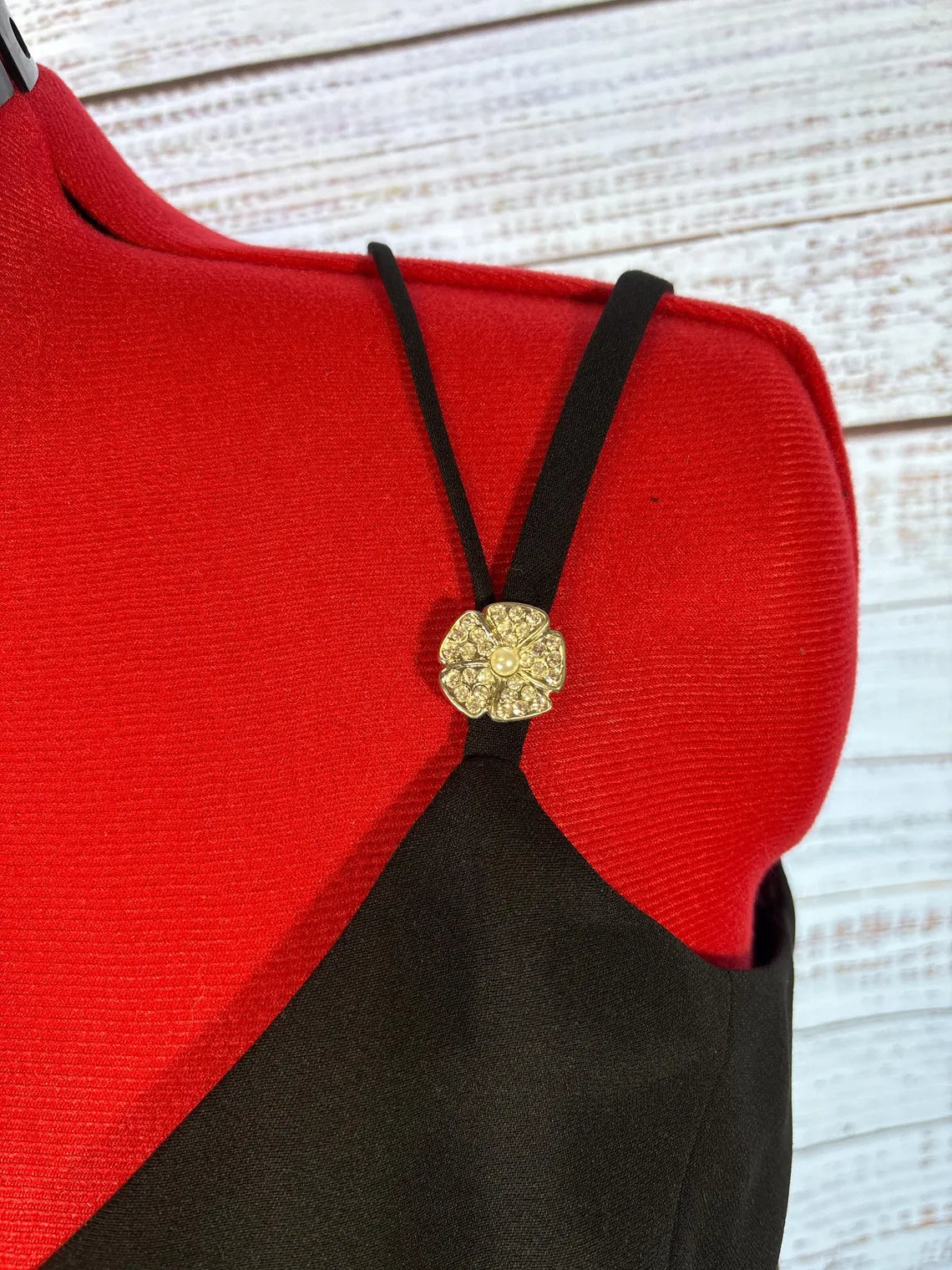 Black Due Per Due Veste Cocktail Dress | Size 12
