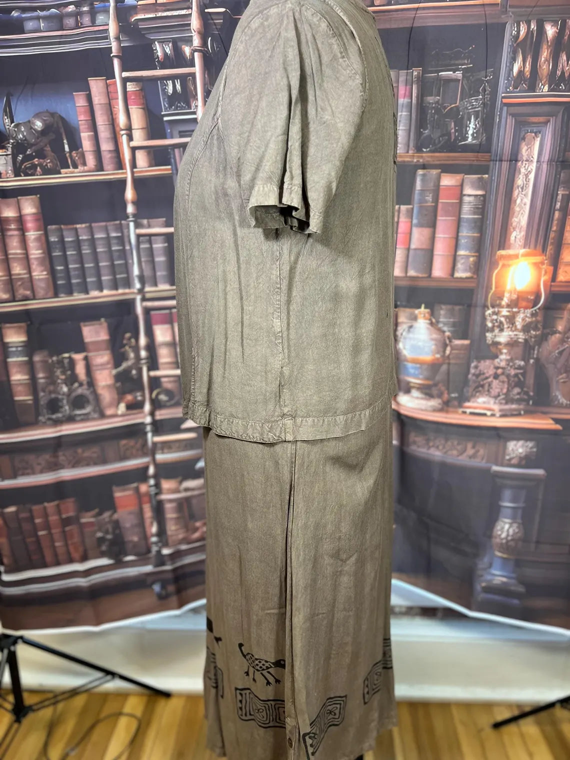 Country Wear Casuals 2pc Maxi Dress & Vest Set | Size L