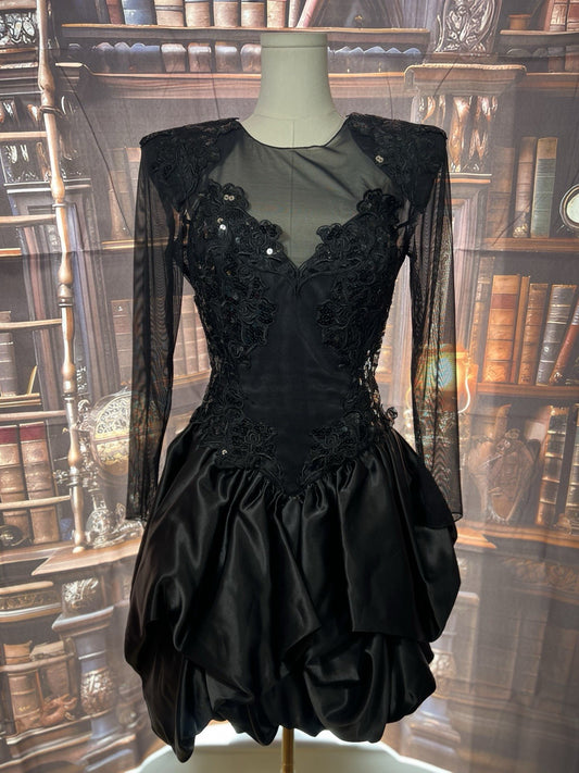 Lillie Rubin Black Cocktail Dress | Size 6
