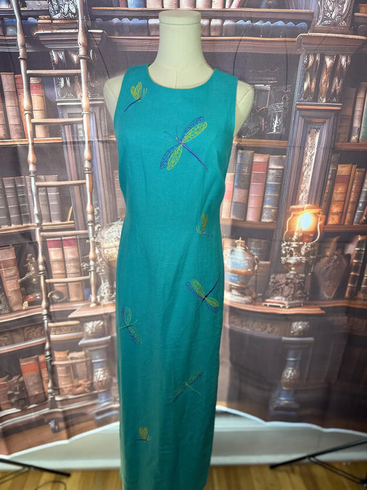 Scarlett Dragonfly Maxi Dress | Size 3/4