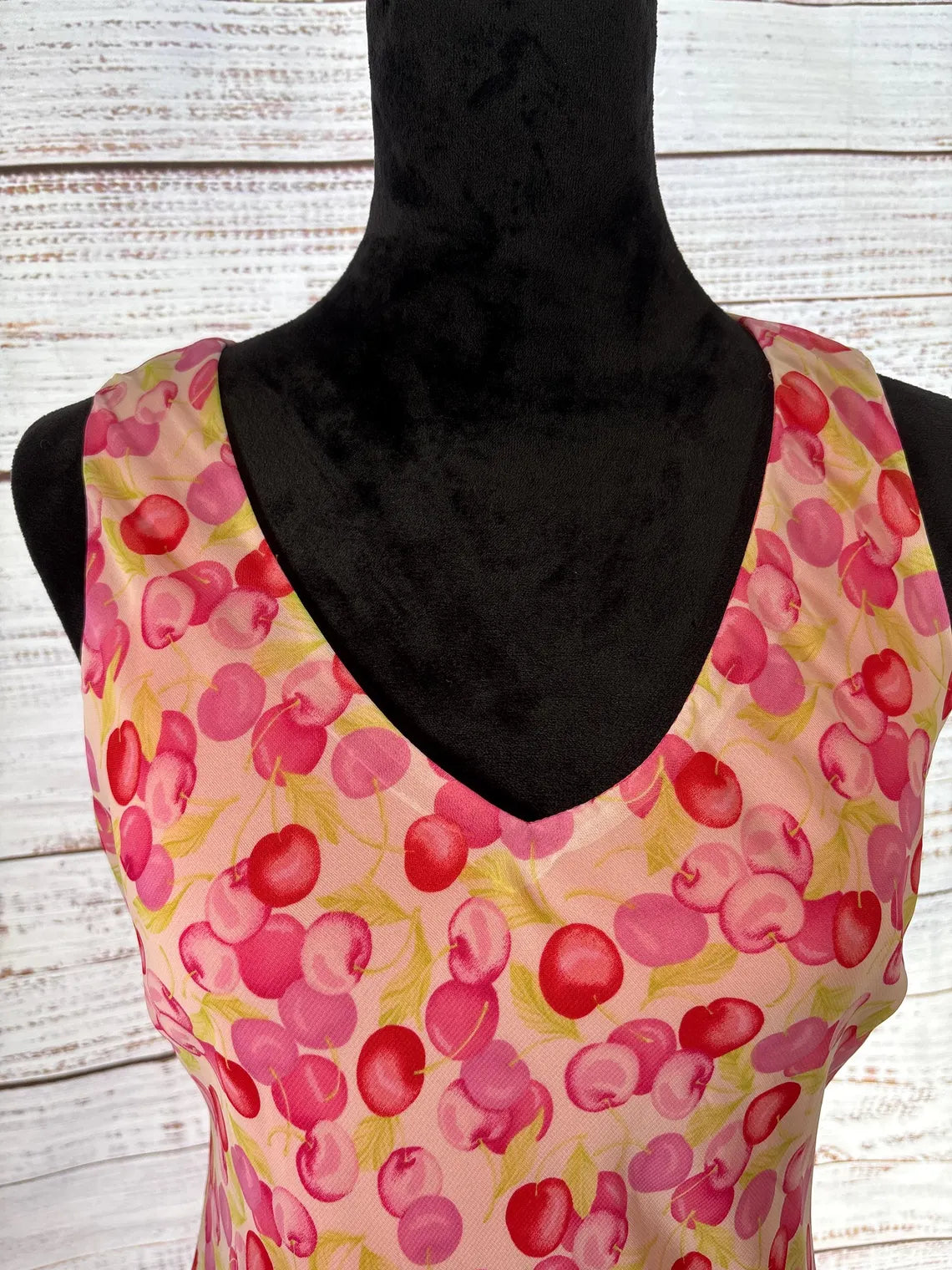 Sheri Martin Cherry Print Dress | Size 8