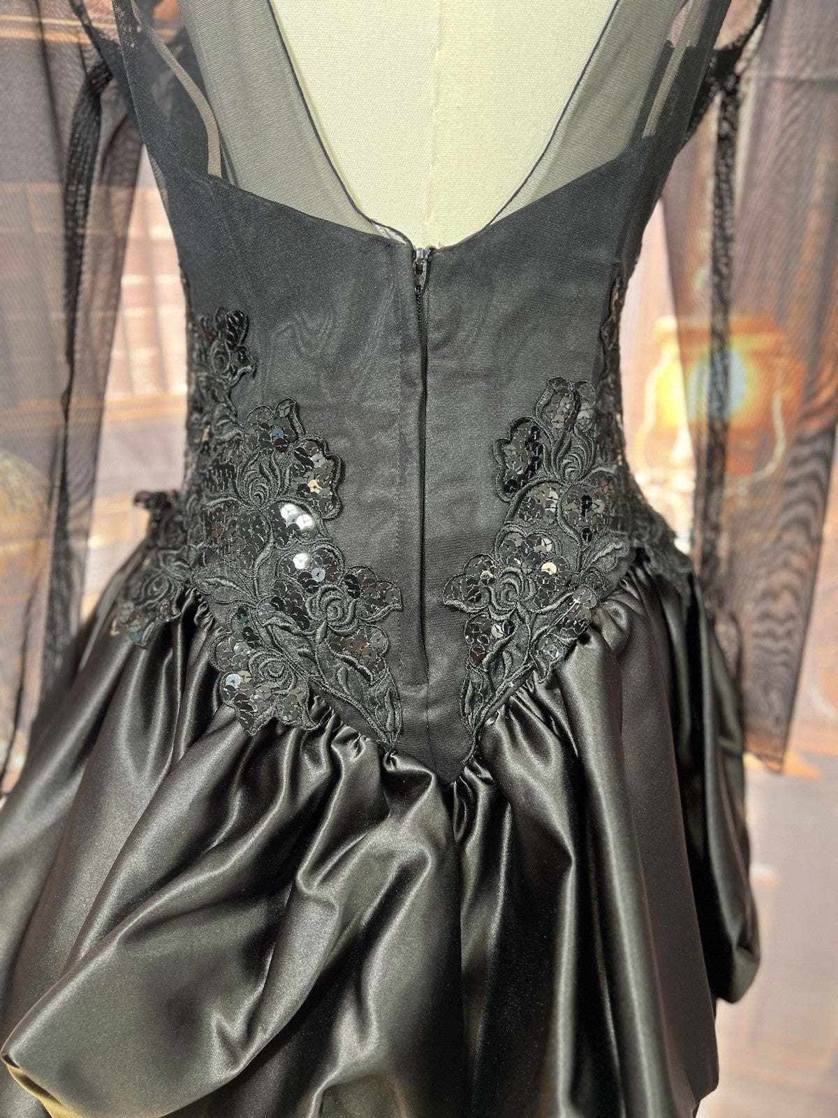Lillie Rubin Black Cocktail Dress | Size 6