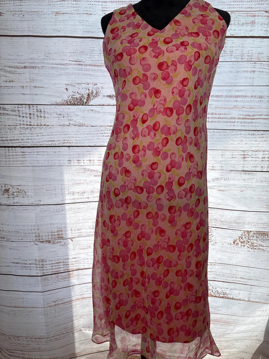 Sheri Martin Cherry Print Dress | Size 8